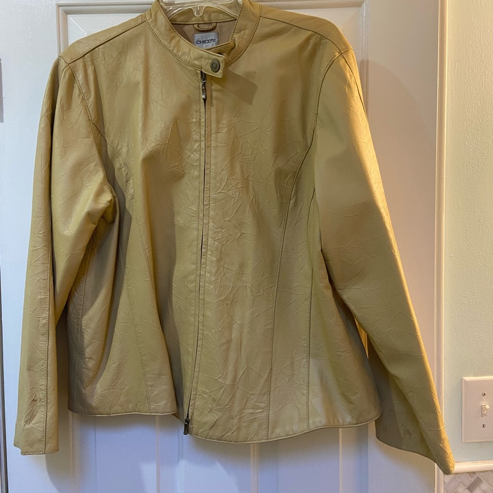 Chico's Butter Yellow Women's Jacket
